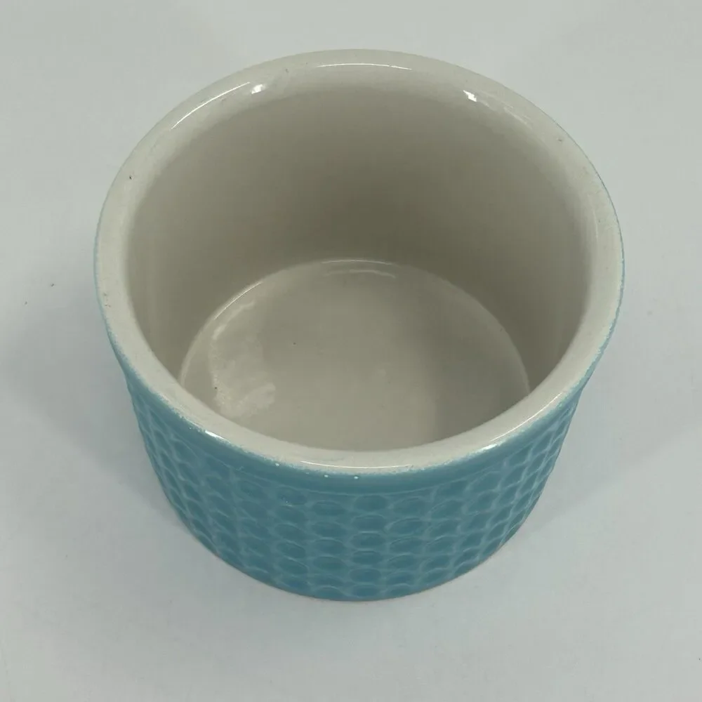Crate & Barrel Dot Ramekin 3.75